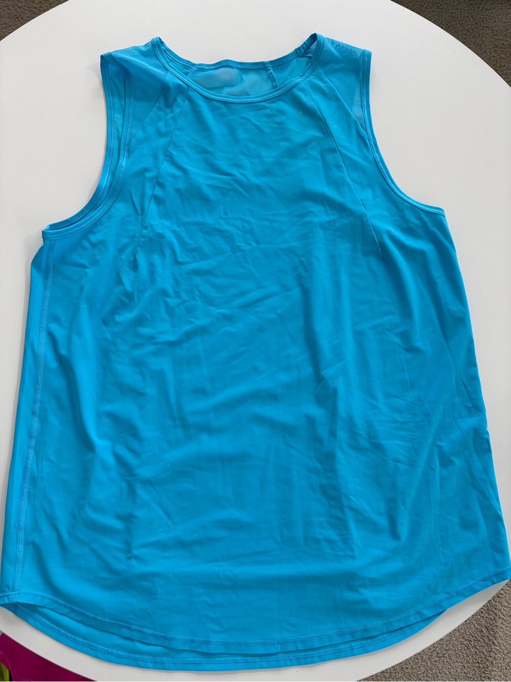 Lululemon Sculpt Tank Top - Kayak Blue Light - Size 6